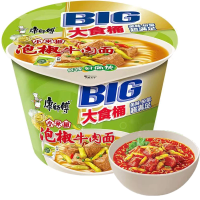 康师傅泡椒牛肉面Kangshifu Spicy Pepper Beef Ramen