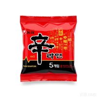农心辛拉面辣白菜香菇牛肉味Spicy Cabbage Mushroom and Beef Flavored Nongxin Xin Ramen